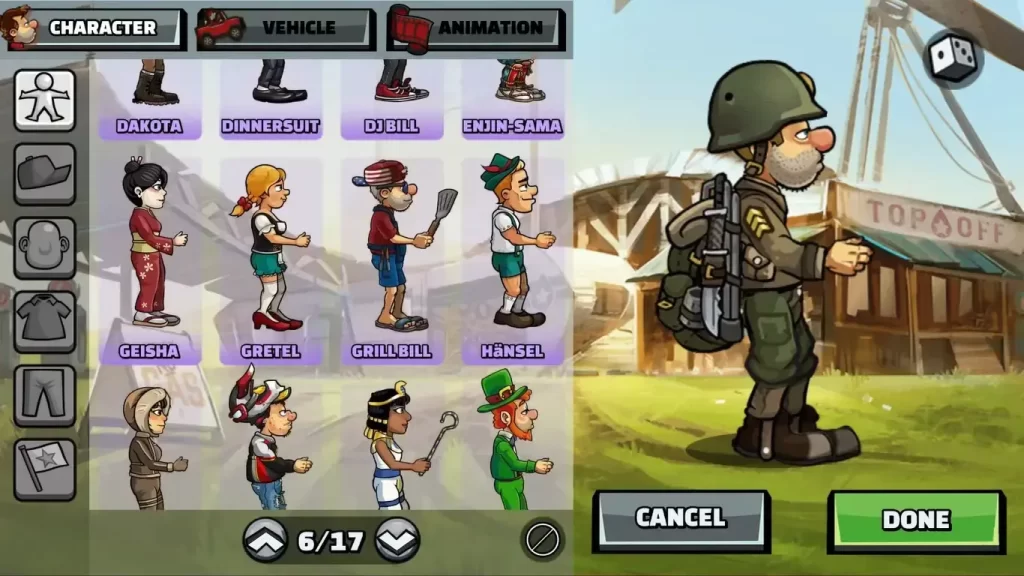 Character Customization in Hill Climb Racing 2 For PC
