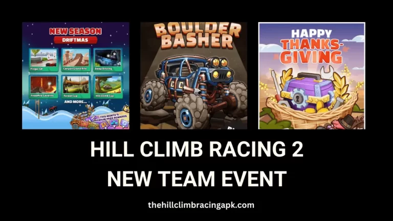 Hill Climb Racing 2 New Team Event: Enjoy The Latest Events